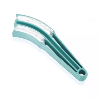 Leifheit 41316 Mikrofaser-Scrub-Bürste türkis-weiß
