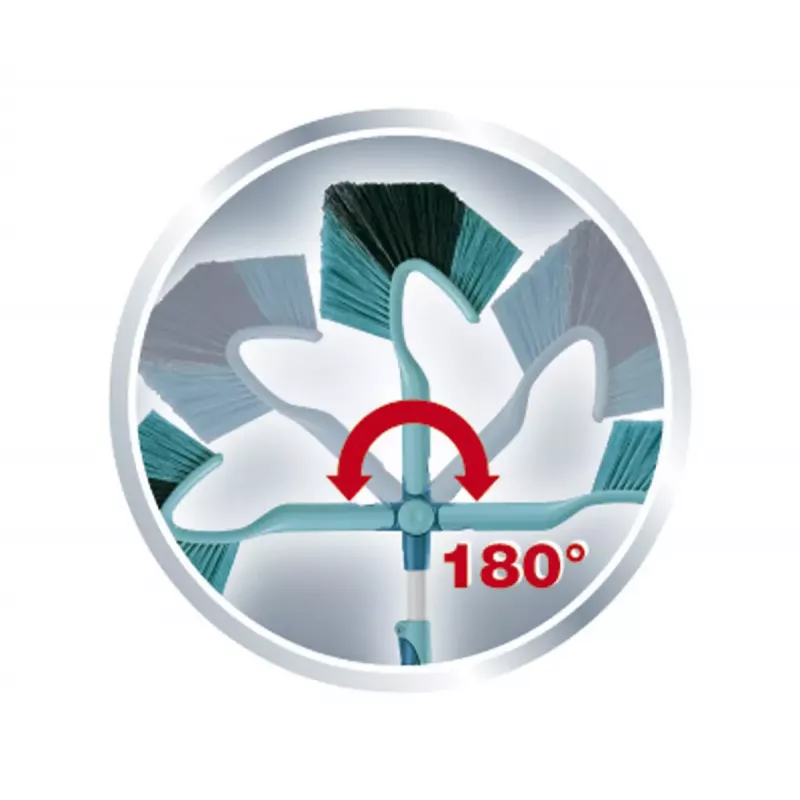 Schrubber Leifheit 41510 Aluminium Schwarz Türkis