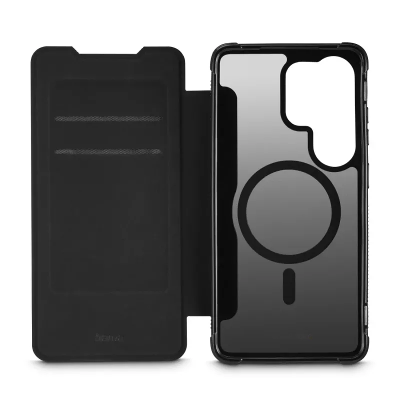 HAMA Folio-Hülle für Samsung Galaxy S26 Ultra — Extreme Protect, 17,5 cm (6,9 Zoll), schwarz, 2 Kartenfächer