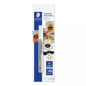Staedtler Lumocolor 344 Kreidemarker, Weiß, 2,4 mm