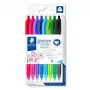 Clip-on einziehbarer Kugelschreiber Staedtler Ball 4230 Mehrfarbig 8 Stück