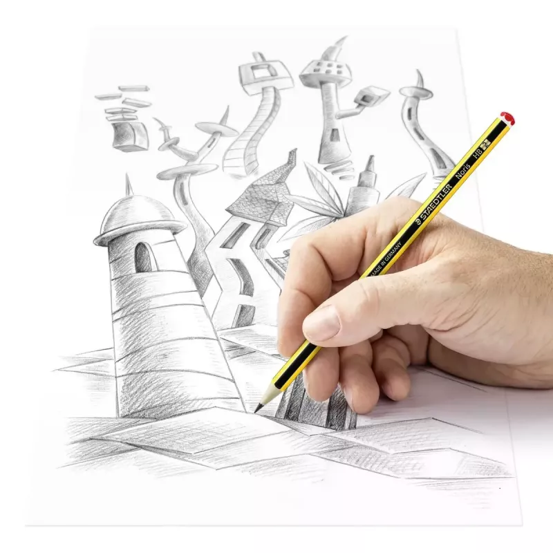 Bleistifte Staedtler Noris 120 5 Stück PEFC-zertifiziert