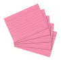 Karteikarte Herlitz 10835890 Rosa 100 Stück