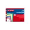 Karteikarten Herlitz 50019373 Blau Rosa Rosenrot