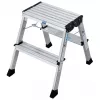 Trittleiter Krause 130037 Aluminium Schwarz