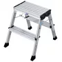 Trittleiter Krause 130037 Aluminium Schwarz