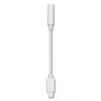 Audiokabel 2GO 797140 0,1 m 3,5 mm Lightning Weiß