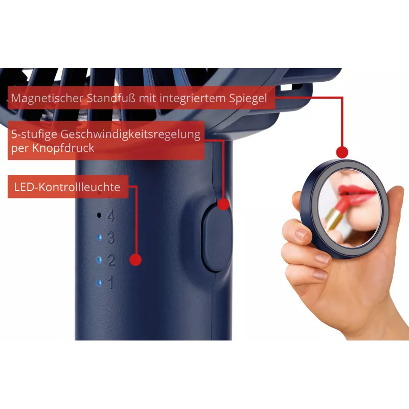 Unold Breezy II Blau 10 cm Handventilator