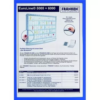 Magnetrahmen A3 Franken ITSA3M 03 Blau