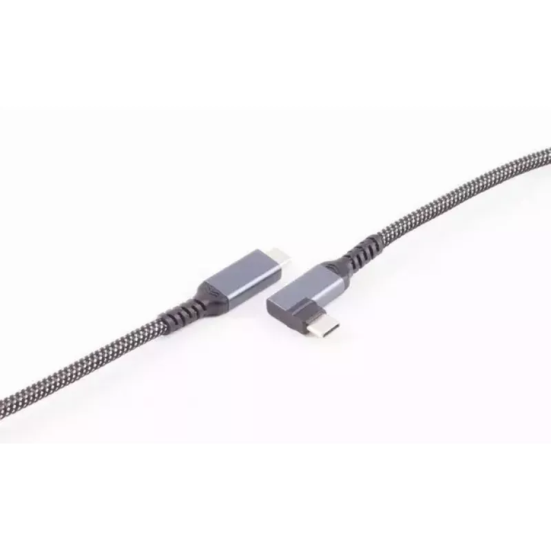 USB-C-auf-USB-C-Kabel ShiverPeaks BS14-75017, USB 3.2 Gen 2 (10 Gbit/s), 2 m, Schwarz/Weiß