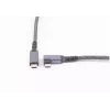 USB-C-auf-USB-C-Kabel ShiverPeaks BS14-75017, USB 3.2 Gen 2 (10 Gbit/s), 2 m, Schwarz/Weiß