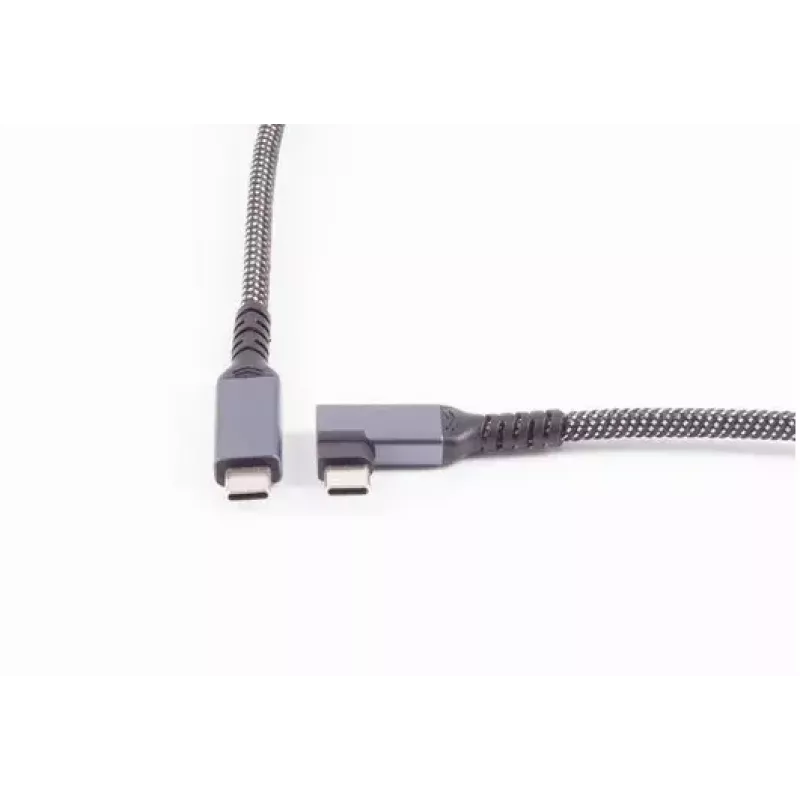 USB-C-auf-USB-C-Kabel ShiverPeaks BS14-75017, USB 3.2 Gen 2 (10 Gbit/s), 2 m, Schwarz/Weiß