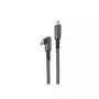 USB-C-auf-USB-C-Kabel ShiverPeaks BS14-75017, USB 3.2 Gen 2 (10 Gbit/s), 2 m, Schwarz/Weiß