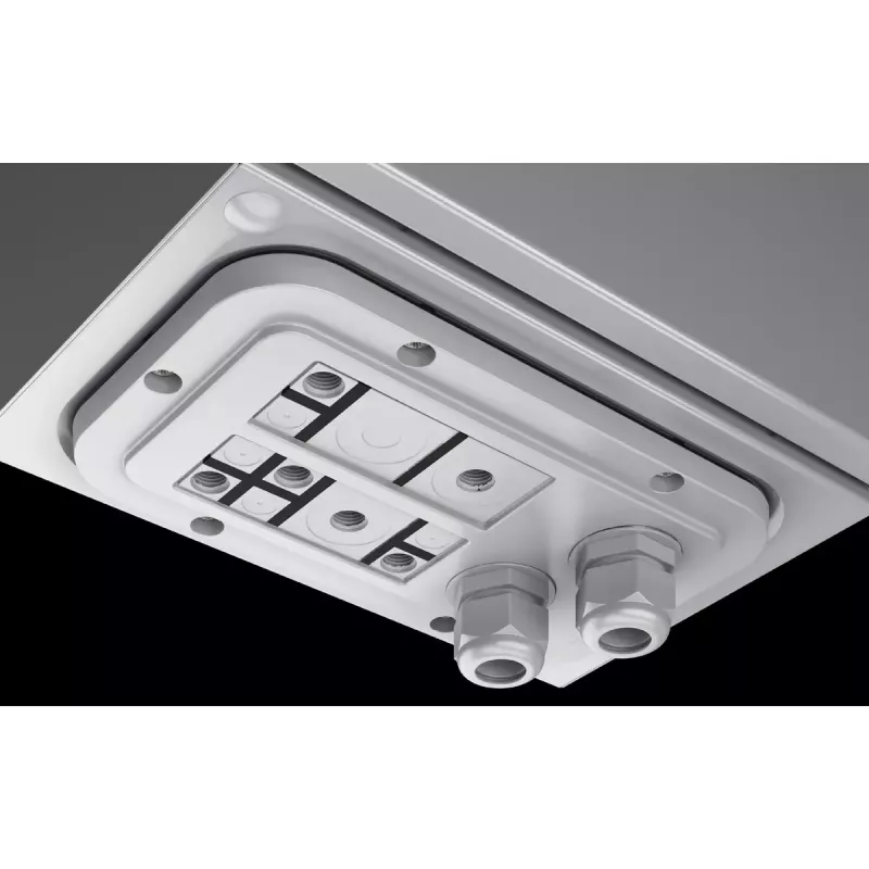 Rackplatte Rittal SZ 2563.200 Lichtgrau Kunststoff 447x149 mm