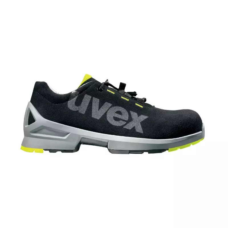 Sicherheitsschuhe UVEX 8544.8 S2 SRC — Damen, Obermaterial aus Mikrovelours, PU-Laufsohle, Mesh-Futter