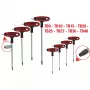 L-Torx-Schlüssel KS Tools 151.8165 Chrom-Vanadium-Stahl 8 Stück