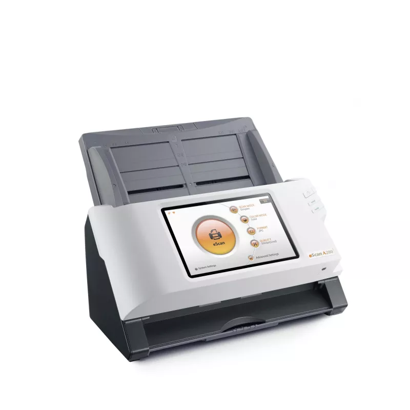 Plustek eScan A280 Essential ADF-Scanner 600 x 600 DPI A4 Schwarz, Weiß