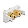 DeLOCK Easy 45 Steckdose Weiß 225 mm 39 mm 45 mm