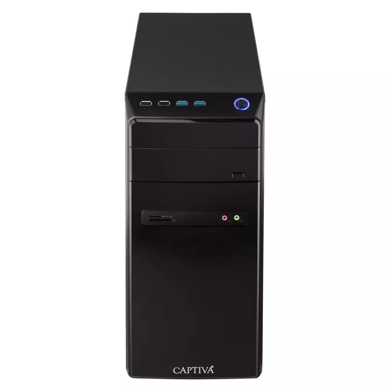 Desktop PC CAPTIVA Power Starter R65-473 AMD Ryzen 5 5600G 8GB 500GB SSD AMD Radeon