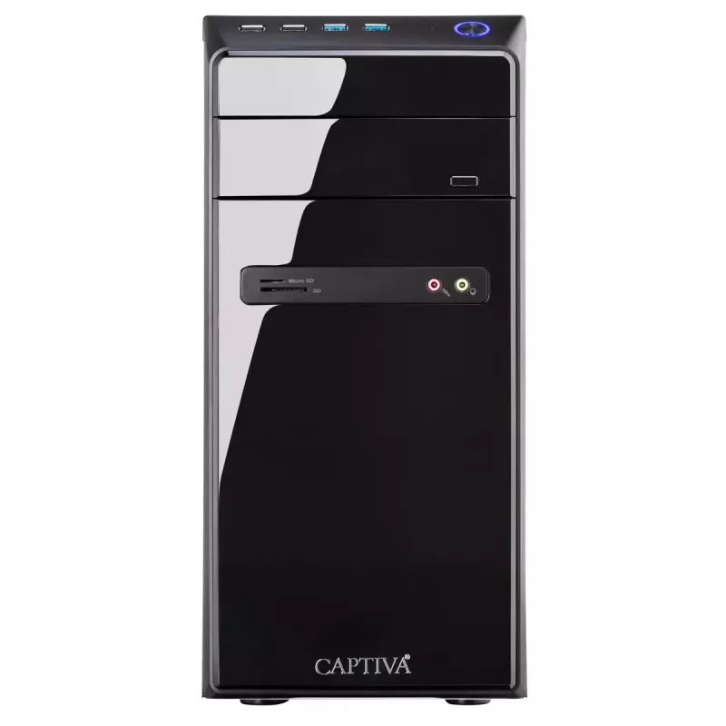Desktop PC CAPTIVA Power Starter R65-473 AMD Ryzen 5 5600G 8GB 500GB SSD AMD Radeon