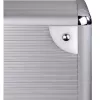 Hama 00181435 Aufbewahrungskoffer Microgroove Schallplattenkoffer Silber
