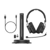 Hama BT-900 Headset Kabelgebunden & Kabellos Head-band Büro/Callcenter USB Typ-C Bluetooth Ladestation Schwarz