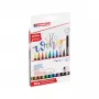 Edding Filzstift 4-1340-10-4 10 Farben Brush-Spitze