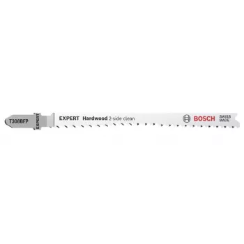 Stichsägeblatt Bosch T 308 BFP Bimetal 2 Stück für Schichtstoffplatten
