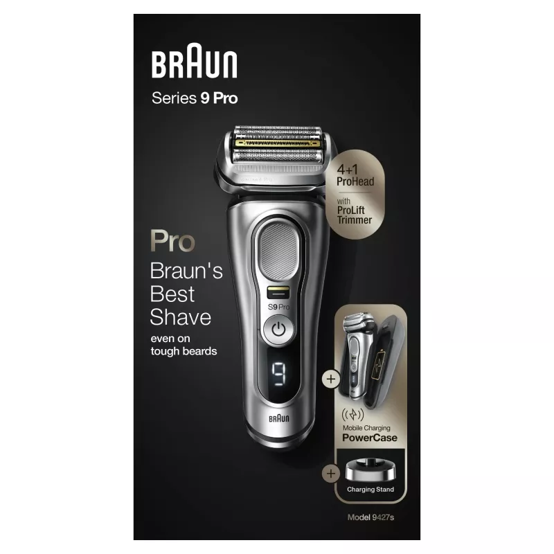 Braun Series 9 Pro 81744531 Herrenrasierer Folienrasierer Trimmer Silber