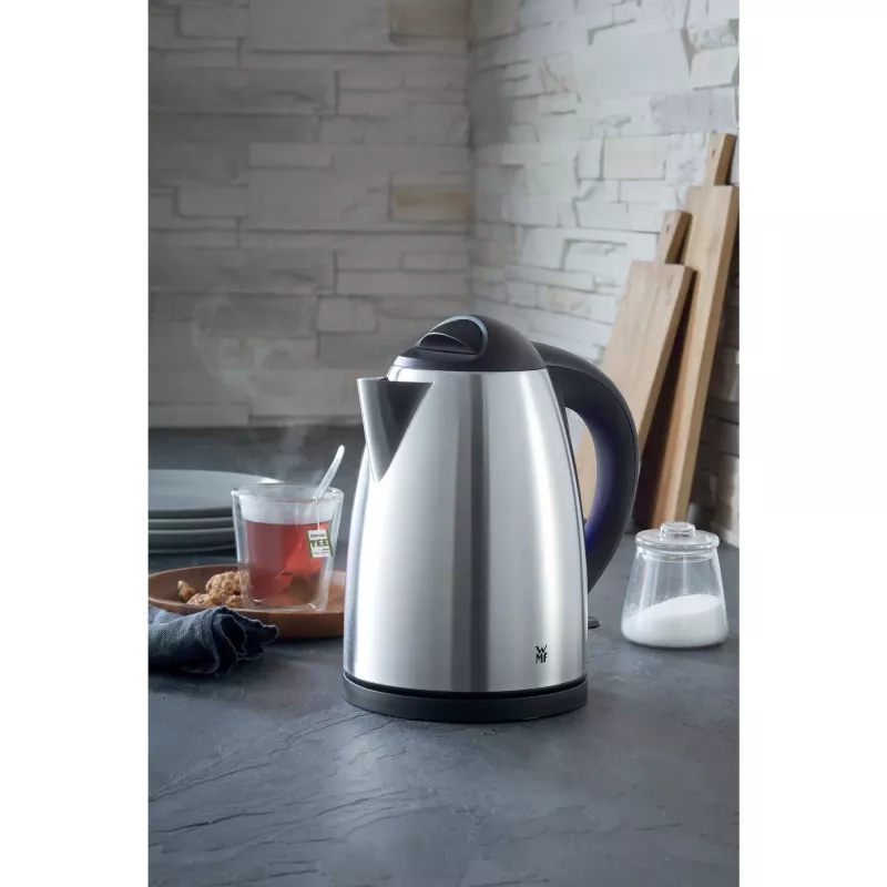 WMF Bueno 0413080011 Wasserkocher 1,7 l 2400 W Schwarz, Edelstahl