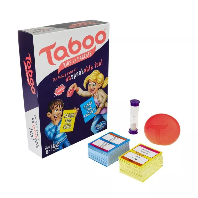 Hasbro Taboo Kids vs. Parents, 8 yr(s), Familienspiel
