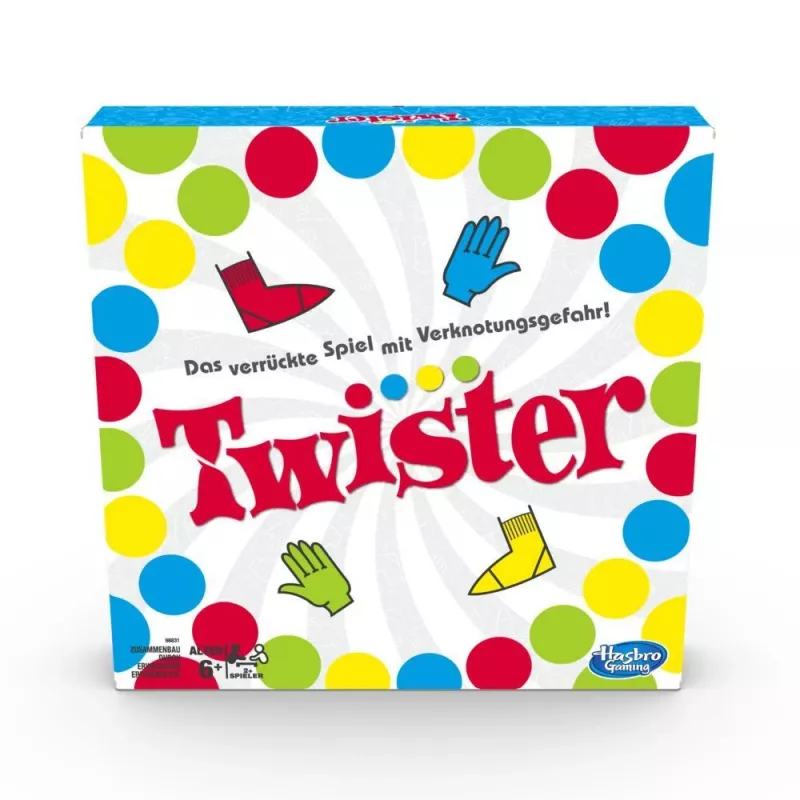 Hasbro Gaming Twister, Twisterspiel, 6 Jahr(e)
