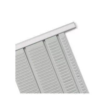Nobo T-Card Support Rails 15 Link, Aluminium, Grau, 481 mm, 13 mm, 307 g, 68 mm