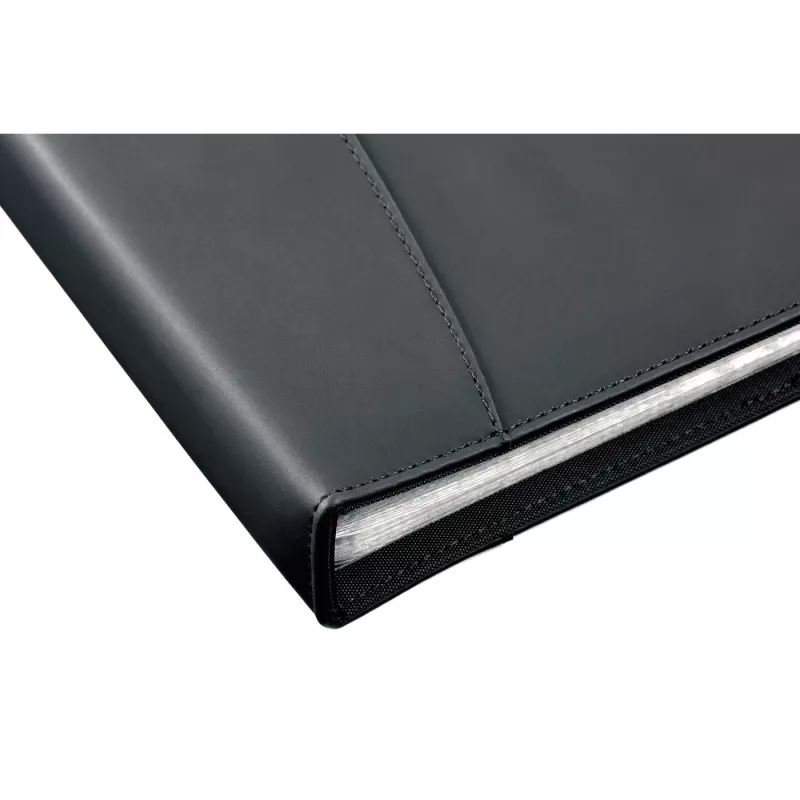 Rexel Soft Touch Smooth A4 Display-Buch 24 Hüllen Schwarz, Schwarz, 24 Hüllen, A4, 530 g, 237 mm, 324 mm