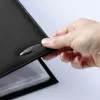 Rexel Soft Touch Smooth A4 Display-Buch 24 Hüllen Schwarz, Schwarz, 24 Hüllen, A4, 530 g, 237 mm, 324 mm