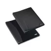 Rexel Soft Touch Smooth A4 Display-Buch 24 Hüllen Schwarz, Schwarz, 24 Hüllen, A4, 530 g, 237 mm, 324 mm