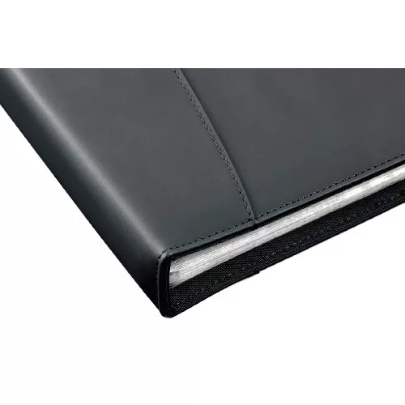 Rexel Soft Touch Smooth A4 Display-Buch 24 Hüllen Schwarz, Schwarz, 24 Hüllen, A4, 530 g, 237 mm, 324 mm