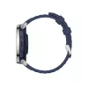 Smartwatch Amazfit W2558GL2N — 1,32 Zoll (3,35 cm) AMOLED 466×466 px, GPS, 365 mAh, Silikonarmband (blau)