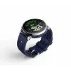 Smartwatch Amazfit W2558GL2N — 1,32 Zoll (3,35 cm) AMOLED 466×466 px, GPS, 365 mAh, Silikonarmband (blau)