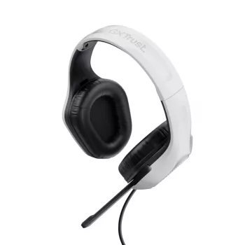 Trust GXT 415PS ZIROX Headset Kabelgebunden Head-band Gaming Schwarz, Weiß