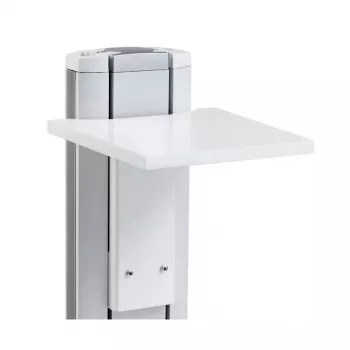 Multimediawagen-Zubehörregal SMS Smart Media Solutions PD300010-P1 Weiß Breite 242 mm Tiefe 240 mm Höhe 248 mm