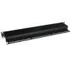 ACT Patchpanel CAT5E geschirmt 24 Ports mit Abdeckung