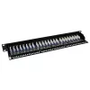 ACT Patchpanel CAT5E geschirmt 24 Ports mit Abdeckung
