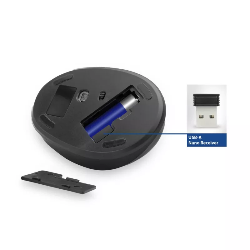 Maus ACT kabellose ergonomische Maus 1600 DPI RF kabellos