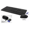 ACT kabelloses Tastatur-Maus-Set (Qwerty), leiser Klick, umweltfreundlich, aus recycelten Materialien