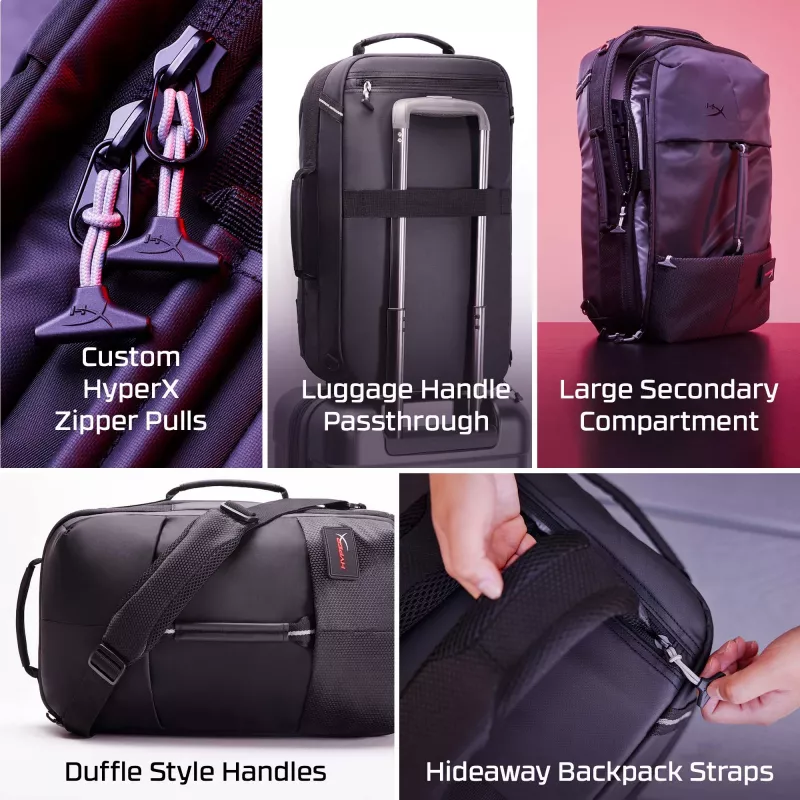 HyperX Knight Rucksack, Rucksack, 907 g