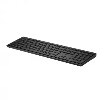 HP 490K Multi-Device Dual-Mode-Tastatur, Full-Size (100 %), kabellos, USB + Bluetooth, QWERTY, Schwarz