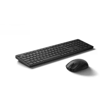 Tastatur-Maus-Set KINGSTON 490C — kabellose Full-Size-Tastatur (RF + Bluetooth), schwarz, inklusive Maus
