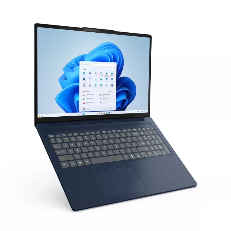 Lenovo IdeaPad schlank 3 16IRH10 Intel® Core™ i5 i5-13420H Laptop 40,6 cm (16 Zoll) WUXGA 16 GB DDR5-SDRAM 1 TB SSD Wi-Fi 7 (802.11be) Deutsch Blau
