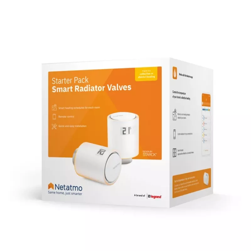 Netatmo NVP01-DE Thermostatisches Heizkörperventil Geeignet für den Innenbereich